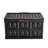 Collapsible Storage Bins with Lids, 45L 3 Packs, Folding Plastic Stackable Utility Crates