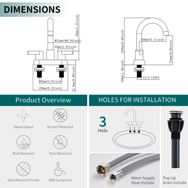 Dimensions du produit