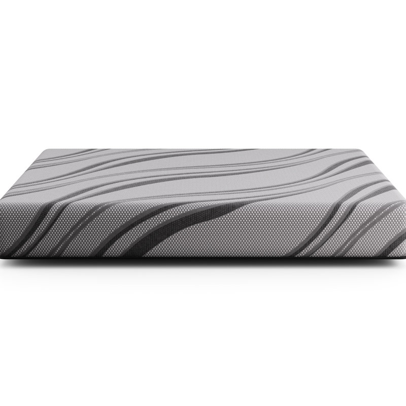 Twin Xl Gel Foam Bib, Medium, High Density Comfort Layer And Core Bib With For A Deep Peaceful Sleep