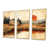 Toile naturelle avec cadre flottant