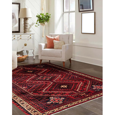 Casias Red Rug 5'11" x 8'10"