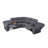 109.4" With Manual Reclining Function Function Sectional Sofa