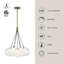 Lustre à DEL Bolla-103256179-103398405-103256180