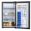 FRIGIDAIRE 3.2 Cu. Ft. Compact Fridge, Mini Refrigerator, Stainless Steel, Platinum Series