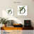 Keiri Tropical Leaves Letter D