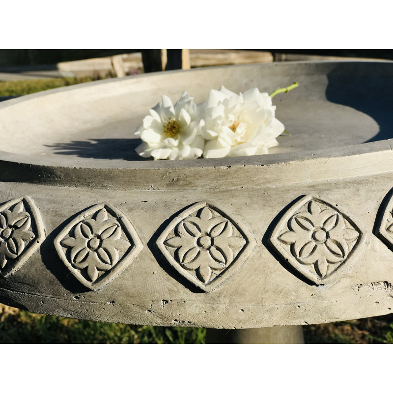 Concrete Birdbath
