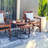 Quebec Round Solid Wood Outdoor Coffee Table , 43.86 " W 43.86 " D