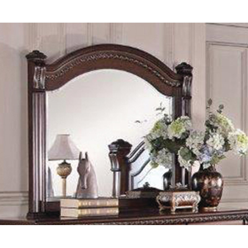 Aafrin Wood Wall Mirror