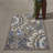 Caragh Floral Gray/Blue Indoor / Outdoor Area Rug-455667964