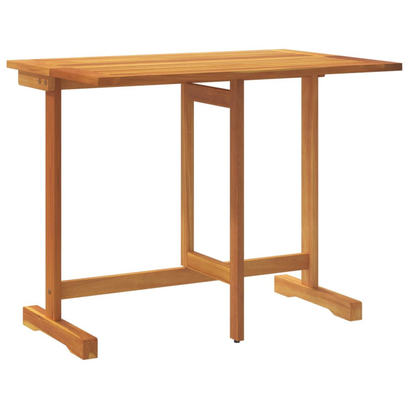 Cojo 2 - Person Wood Patio Dining Set with Rectangular Table