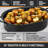 Granitestone Oval Roaster Pan, Small 16" Ultra Nonstick Roasting Pan