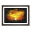 Striking Orange Sunset - Picture Frame Graphic Art Print-56876725-56876720