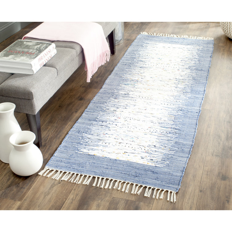 Aitken Hand Woven Cotton Abstract Rug