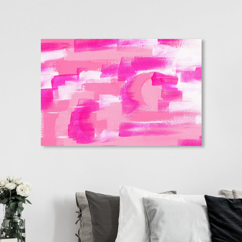 «Party Doll», peinture sur toile, H 36 po x l 54 po x P 1,5 po