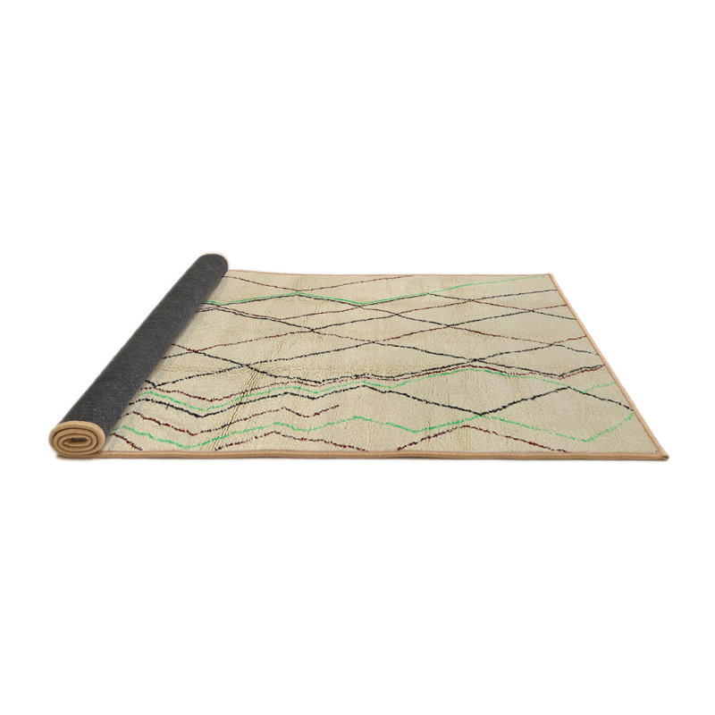 Tapis abstrait moderne 671, Rond 7 pi