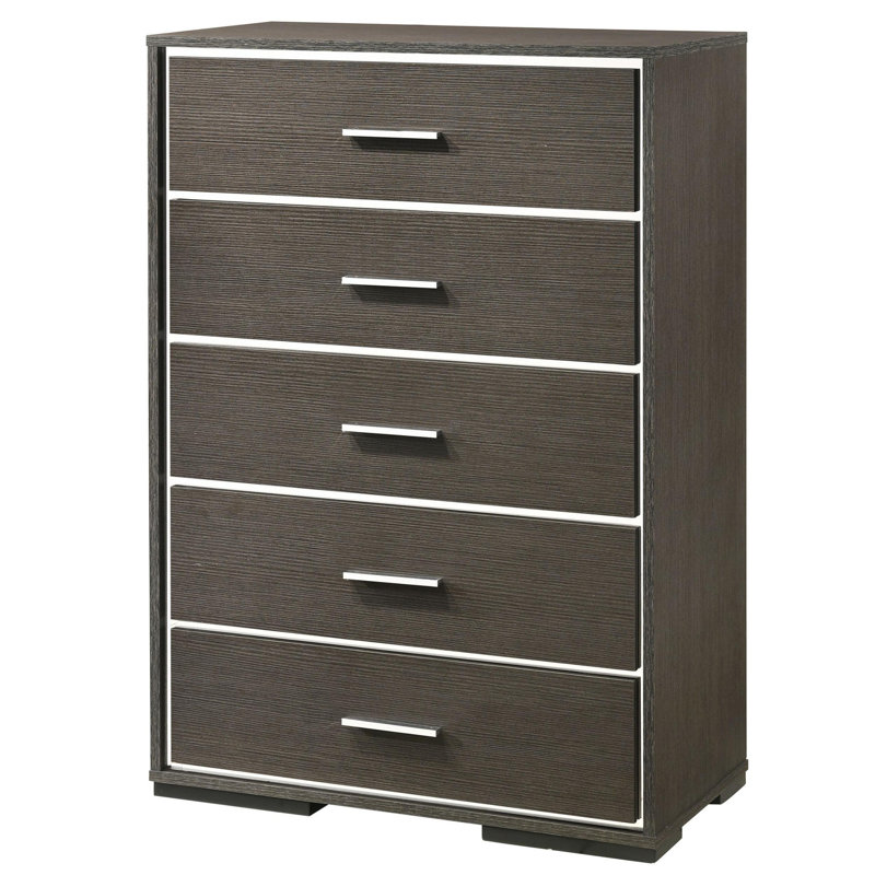 Commode décorative 5 tiroirs Sardelli