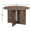 Ellaine Dining Table Dark Brown