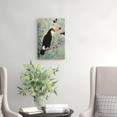 Wilhelm Kuhnert - Wrapped Canvas Painting
