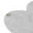 Argon Tableware - Heart Marble Serving Platter - 23 x 27cm