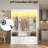 Elegant Hall Tree With App Controlled Led Light, 9 Hooks, Storage Bench, 3 Large Cabinets And Open Shelves-1853272297
