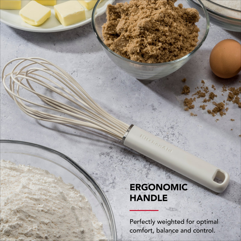 Kitchenaid Silicone Whisk, Porcelain