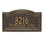 Signature Series 2-Line Wall Address Plaque