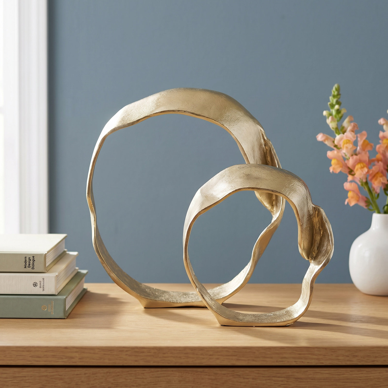 Harlow Abstract Figurines & Sculptures, Gold