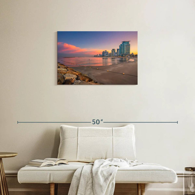 Rorry Coastal Tel Aviv Skyline, 20" H x 30" W