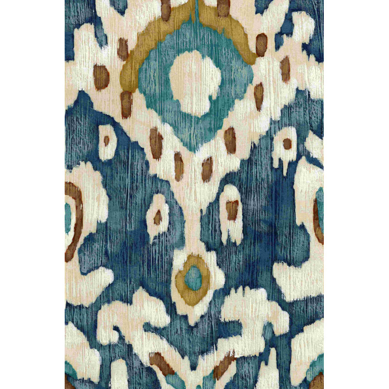 Océan Ikat II, H 30 po x l 20 po