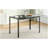 Dining Table for 4-6 Person,47" Rectangular Wooden Dining Table Top and Metal Frame for Home Kitchen Dining Desk