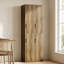 Armoire de cuisine 75 po H Farmhouse avec portes et 6 tablettes