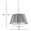 Cambridge Stainless Steel 4-Light Chandelier-1746912381