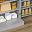 Armoire de rangement pour garde-manger de 41 po de hauteur avec 41 tablettes à 5 niveaux, 12 étagères à épices-2062719139