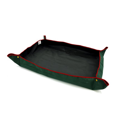 Drap d'empotage en polyester robuste 23 po x 15-1 / 2 po x 4 po English Garden