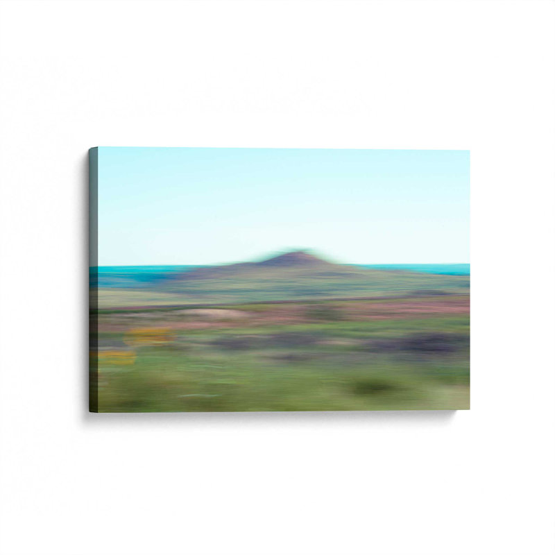 «Mountain Blur I» par Sonja Quintero, reproduction d'art sur toile, H 30 po x l 40 po