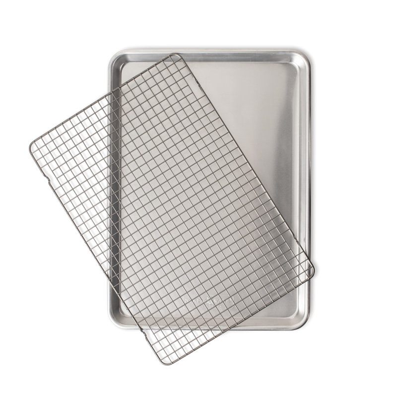 Demi-feuille avec grille Nordic Ware Naturals