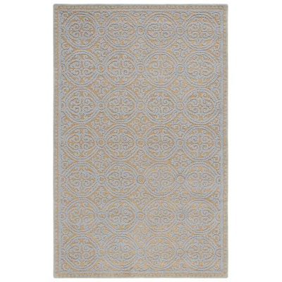 Sadik Hand Tufted Wool Geometric Rug