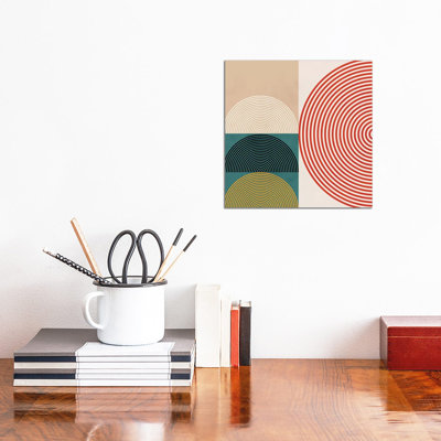 «Lines and Shapes III» par Ana Rut Bré - impression d'art graphique