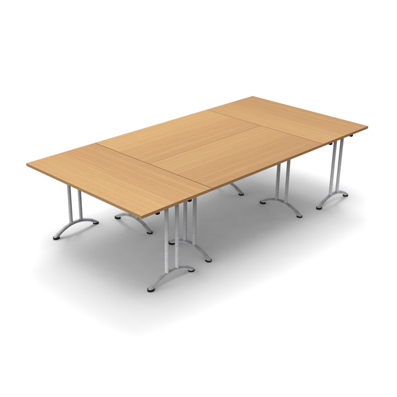 Tables de réunion pour 10 personnes complètes, Hêtre