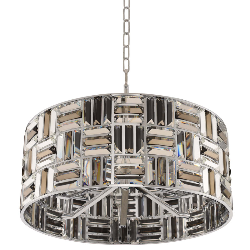 Modello 6 LT Chrome Semi-Flush Mount Allegri