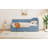 L-Shaped Upholstered Daybed With 2 Storage Drawers-177369215