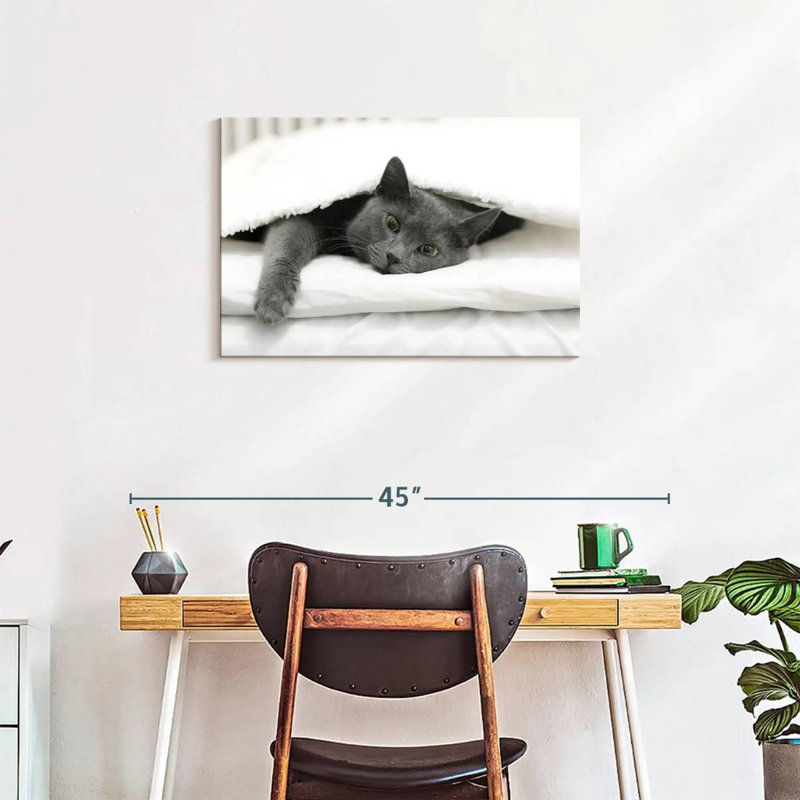 Brampt Lazy Cat, 20" H x 30" W
