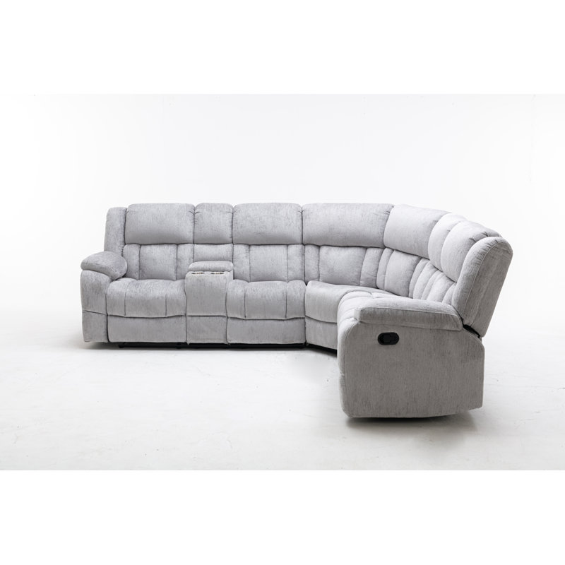 Canapé modulaire inclinable 3 pièces Landis
