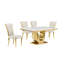 Ensemble de salle à manger rectangulaire L 66 po x l 38 po Bardem-1265393218-1265393229