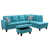 Blue Microfiber/Microsuede