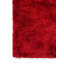 Tapis Sophy à poils longs tuftés à la main en polyester écologique - 3 m x 3 m, carré, rouge, motif uni, épais et antidérapant, idéal pour le salon et la chambre.-820057330