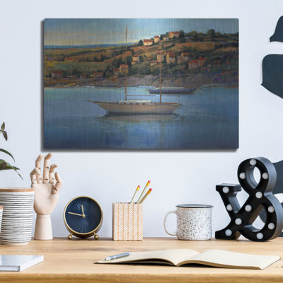 «Harbor View I» par Tim O'Toole, art mural en métal