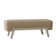 Banc rembourré lorain