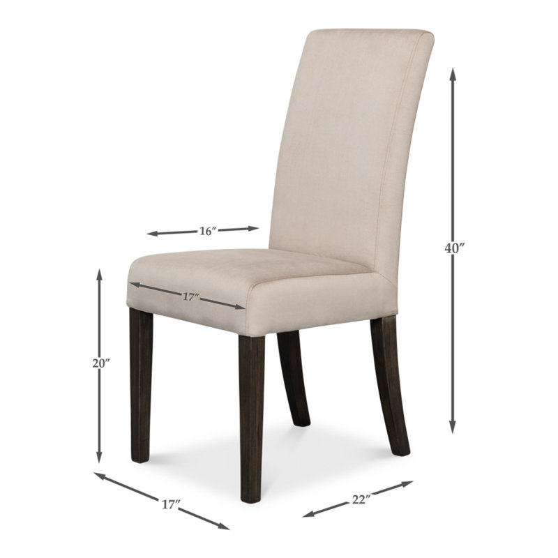 Sawyer Upholstered Dining Chair, Beige