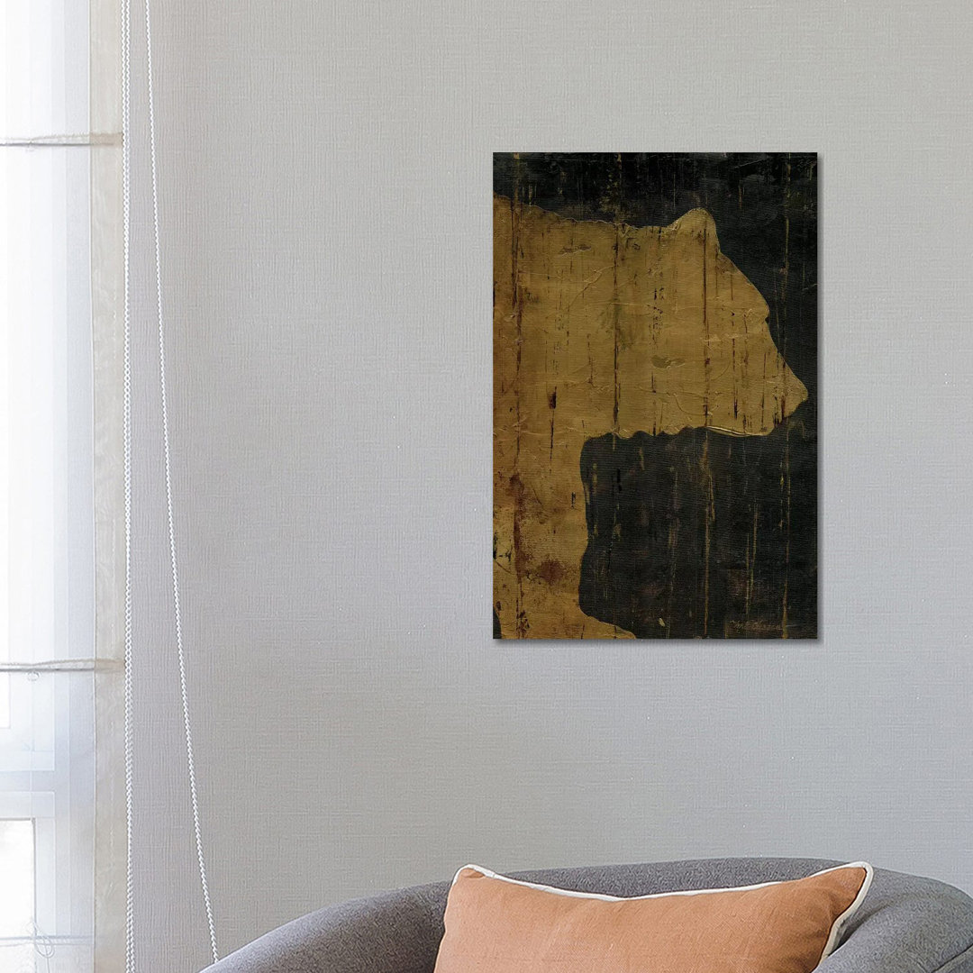 Rustic Lodge Animals Bear by Marie Elaine Cusson - Wrapped Canvas Gallery-Wrapped Canvas Giclée
